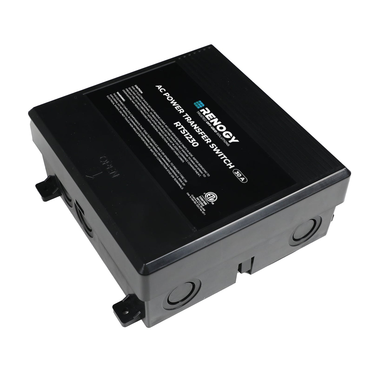 Renogy Pro 12V Bluetooth Pure Sine Wave Inverter + 30A ATS - view 4