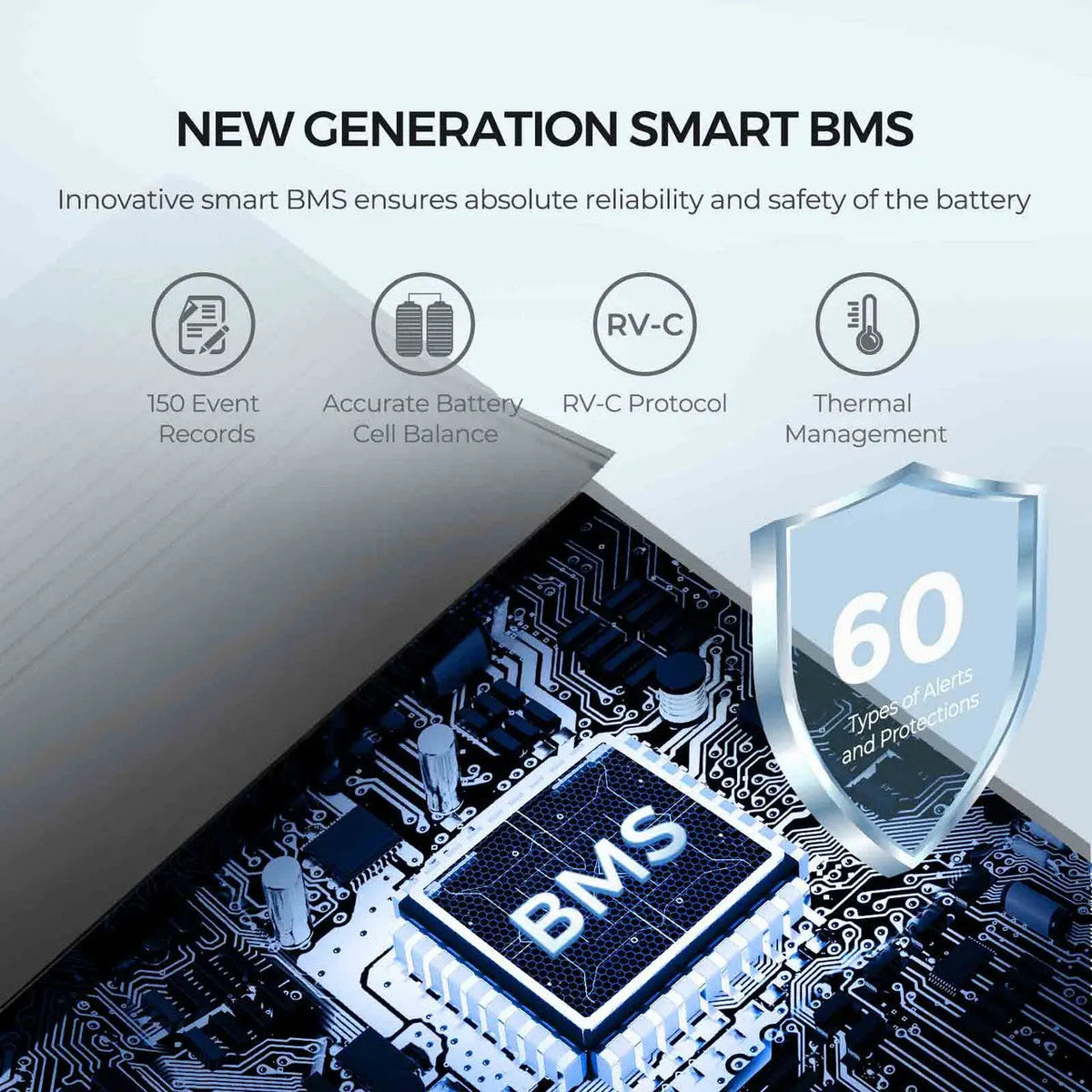 Renogy REGO 12V 400Ah LiFePO4 Battery - view 4