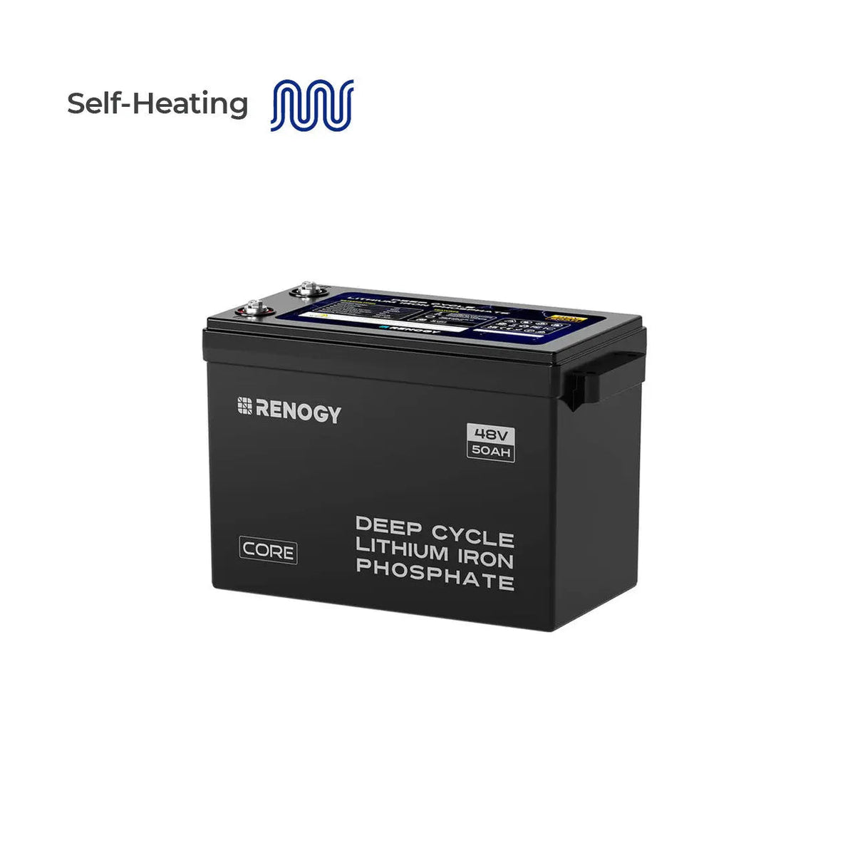 Renogy 48V 50Ah Core Series Smart LiFePO4 Battery - view 2