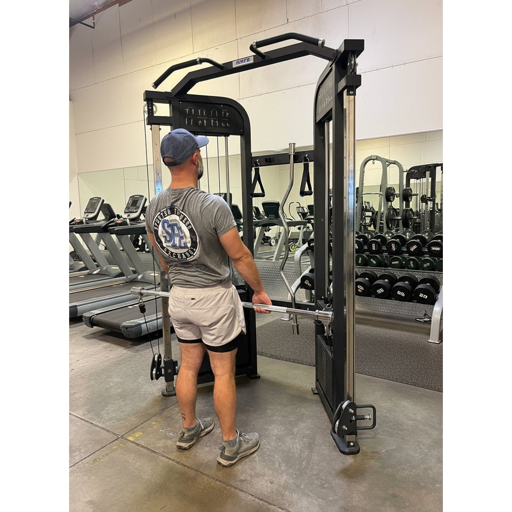 Selectorized All-in-One Functional Trainer Home Gym w/ 2x250lb weight stacks (New)