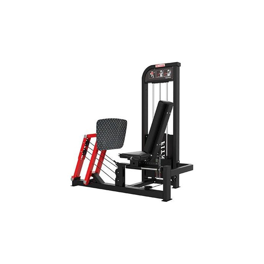 Selectorized Horizontal Leg Press with 250lb weight stacks (New)