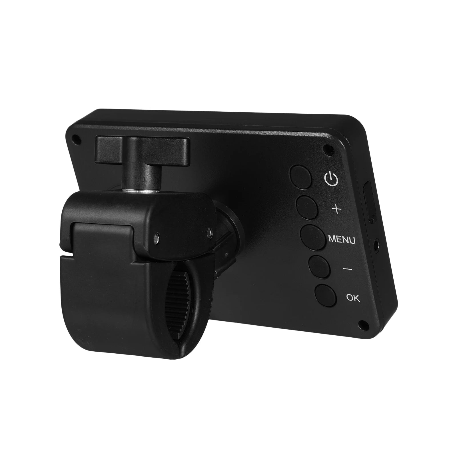 Handlebar Bike Mirror, 1080P Rechargeable Bicycle Rear View Camera with 4.3'' Monitor Night Vision 150° Wide Angle View