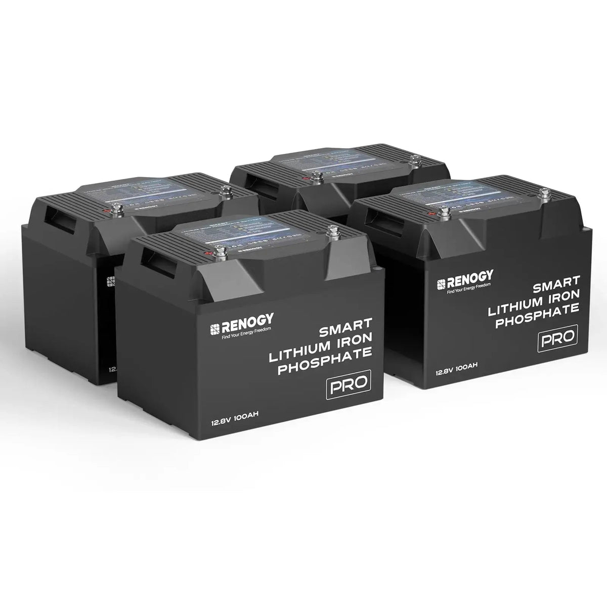 Renogy PRO 12V 100Ah Smart LiFePO4 Battery - view 4