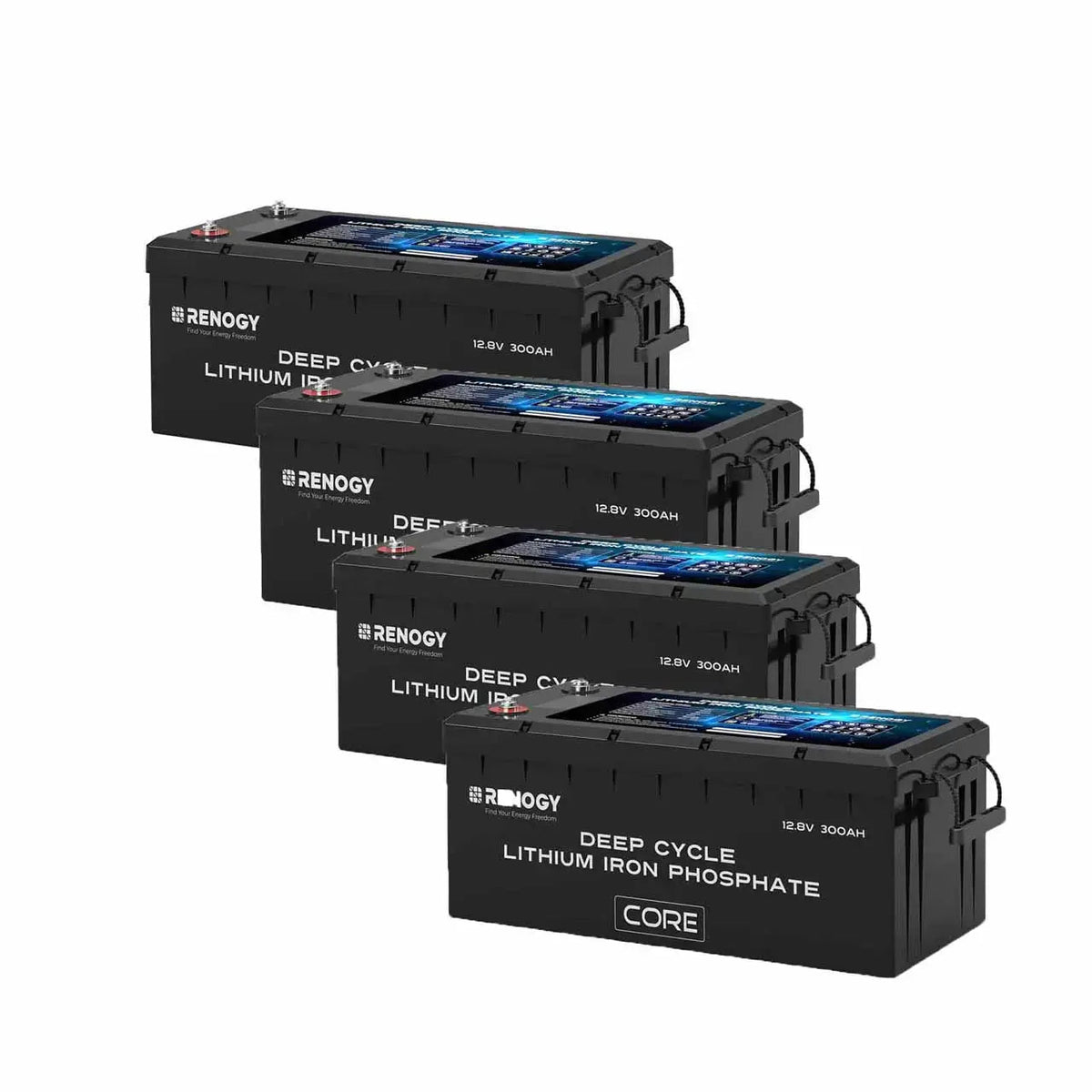 Renogy Core Series 12V 300Ah Self-Heating LiFePO4 Battery - view 5