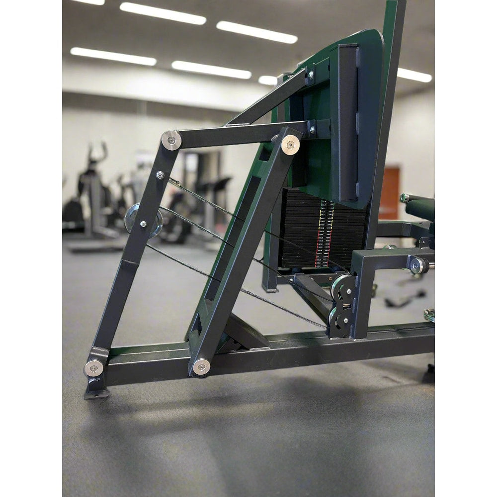 Selectorized Horizontal Leg Press with 250lb weight stacks (New)