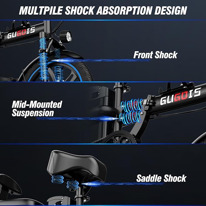 2 Seater Electric Bike for Adults,Mini Bike 500/750 Motor,28MPH