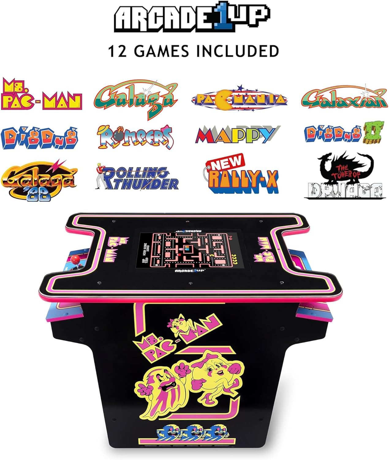 Arcade1Up PAC-MAN Pub Table Arcade Machine