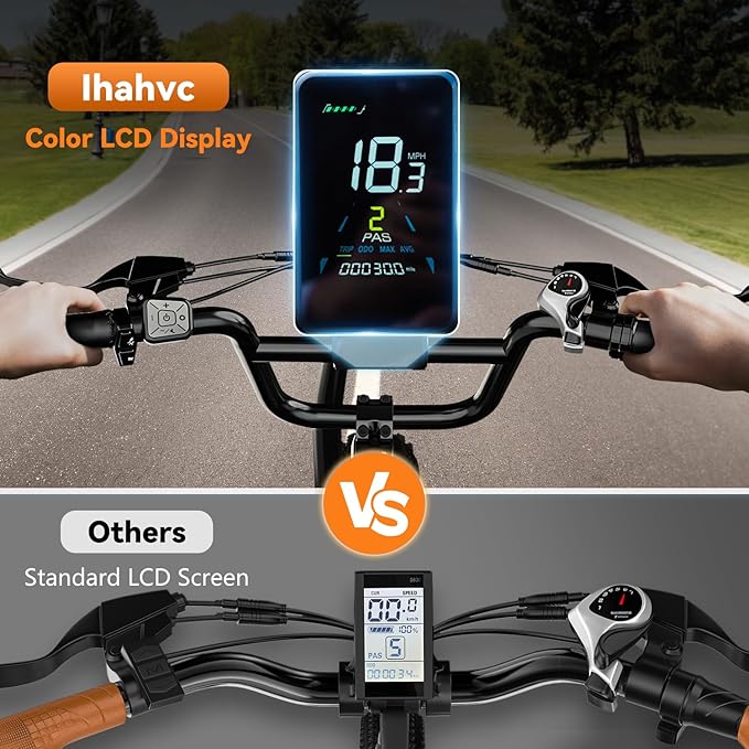 1500W Peak Motor Electric Bike for Adults