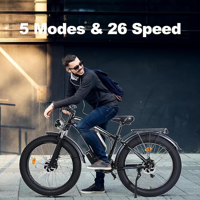 Electric Bike for Adults,39MPH/36MPH-100 Miles/90 Miles