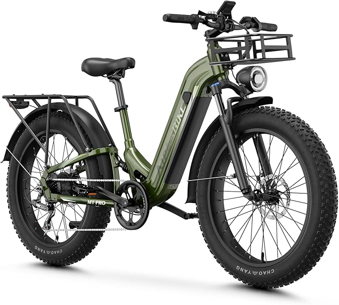 M1 Pro Electric Bike, 1800W Peak Motor Electric Bike for Adults