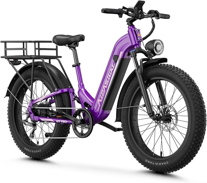 M1 Pro Electric Bike, 1800W Peak Motor Electric Bike for Adults