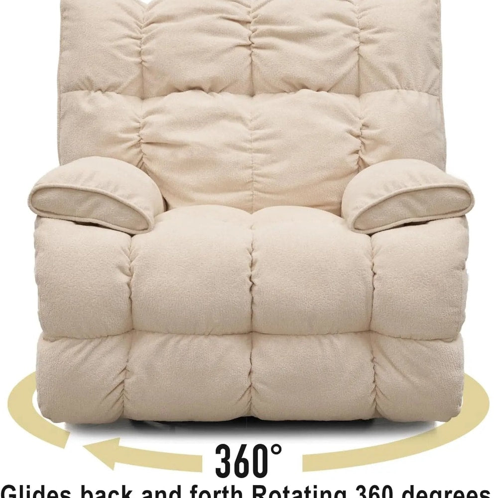 Nolan Oversized Wide Recliner Chair