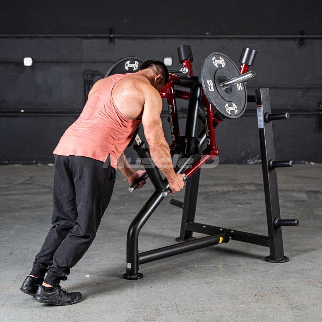 Muscle D Power Leverage V2 Plate-Loaded Rear Delt Machine | Commercial Gym Equipment