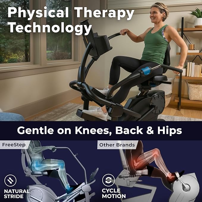 Teeter FreeStep Recumbent Cross Trainer Stepper