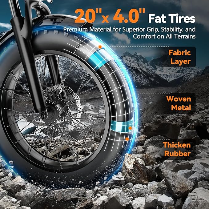 1500W Peak Motor Electric Bike for Adults
