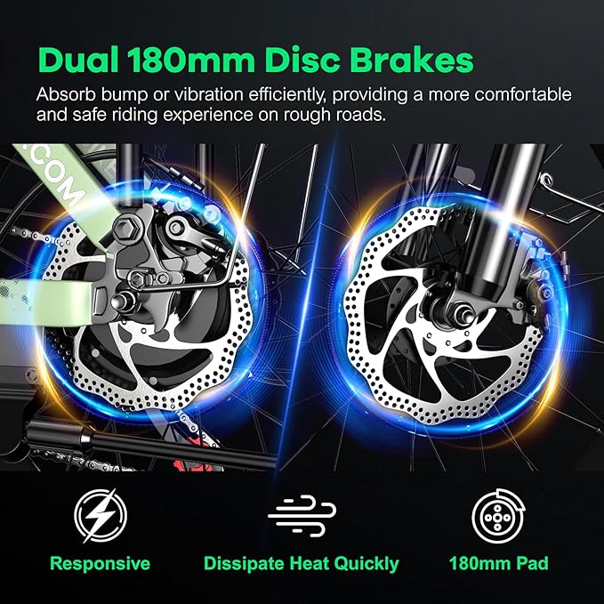 Foldable Electric Bike for Adults, 30+MPH, 48V 20Ah