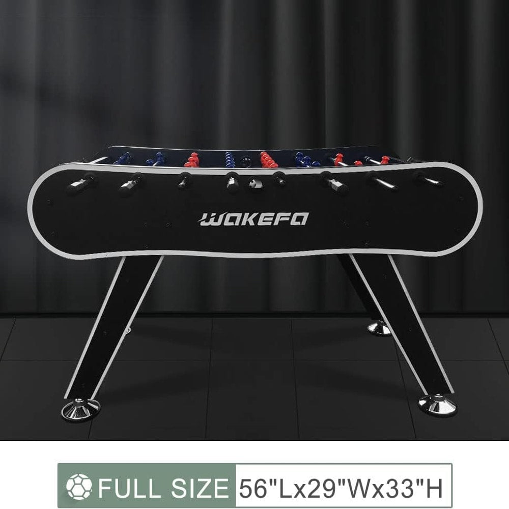 Table Soccer Arcade Game: Table Soccer Table - A match sized soccer table with 2 balls and 2 beverage racks