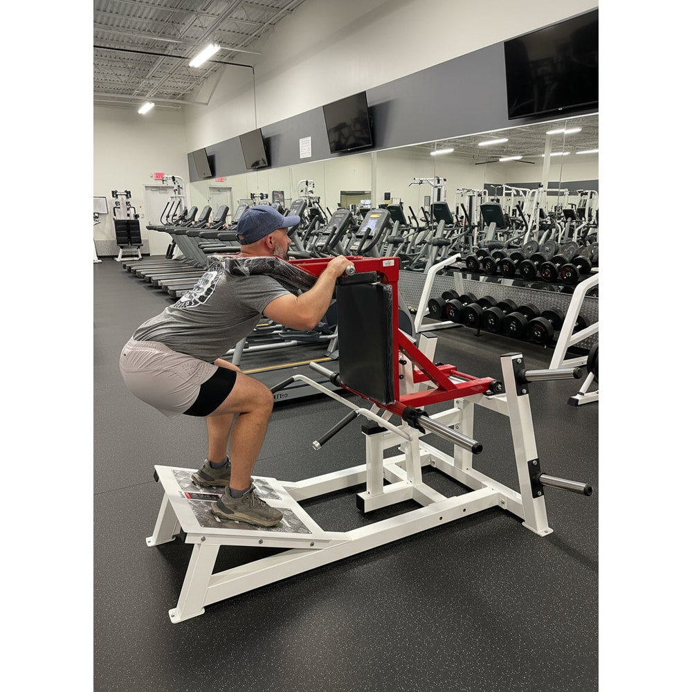 Plate Loaded Power Squat & Hack Squat (V-Squat) Machine (New)