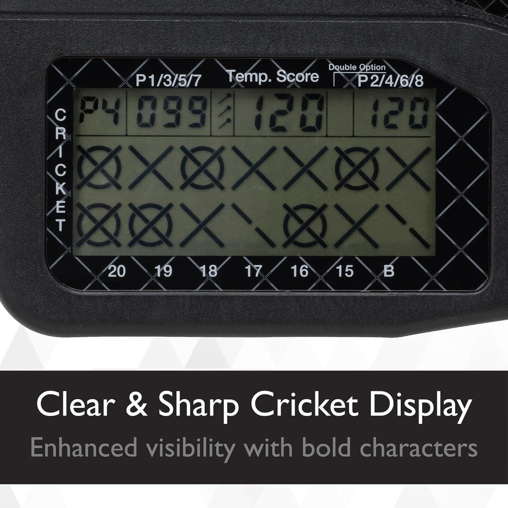 Showdown Electronic Dartboard Sport Size over 30 Games with 590 Options Automati