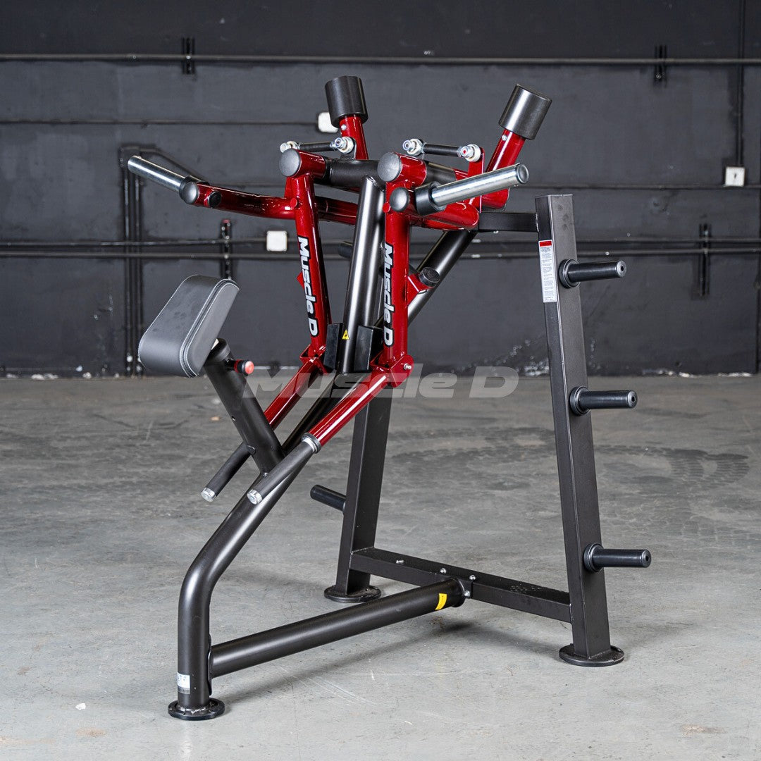 Muscle D Power Leverage V2 Plate-Loaded Rear Delt Machine | Commercial Gym Equipment