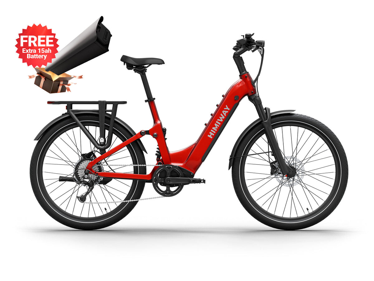 Himiway A7 Full-Suspension Commuter E-Bike - view 2