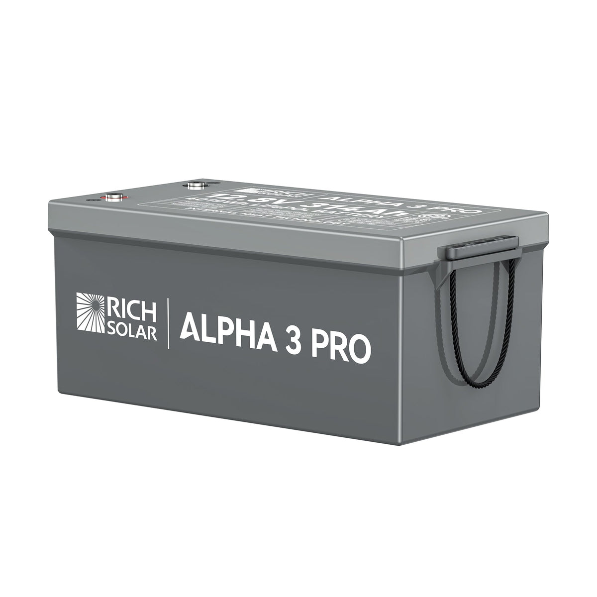 RICH SOLAR ALPHA 3 PRO 12V 314Ah LiFePO4 Battery - view 2