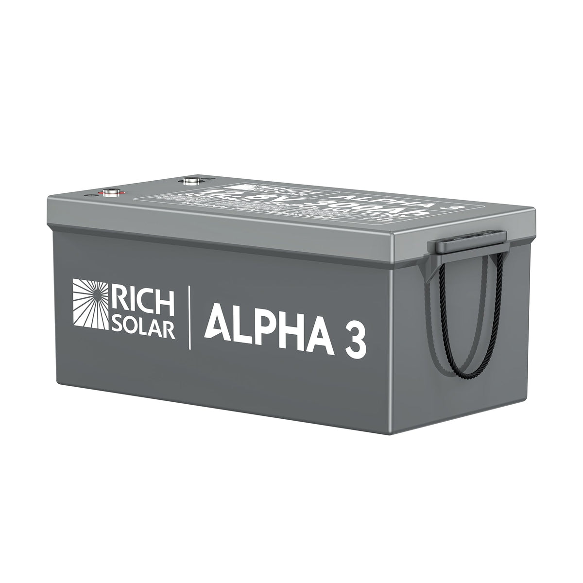 RICH SOLAR ALPHA 3 12V 300Ah LiFePO4 Battery - view 2