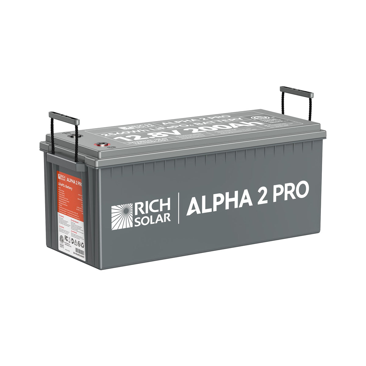 RICH SOLAR ALPHA 2 PRO 12V 200Ah LiFePO4 Battery - view 8