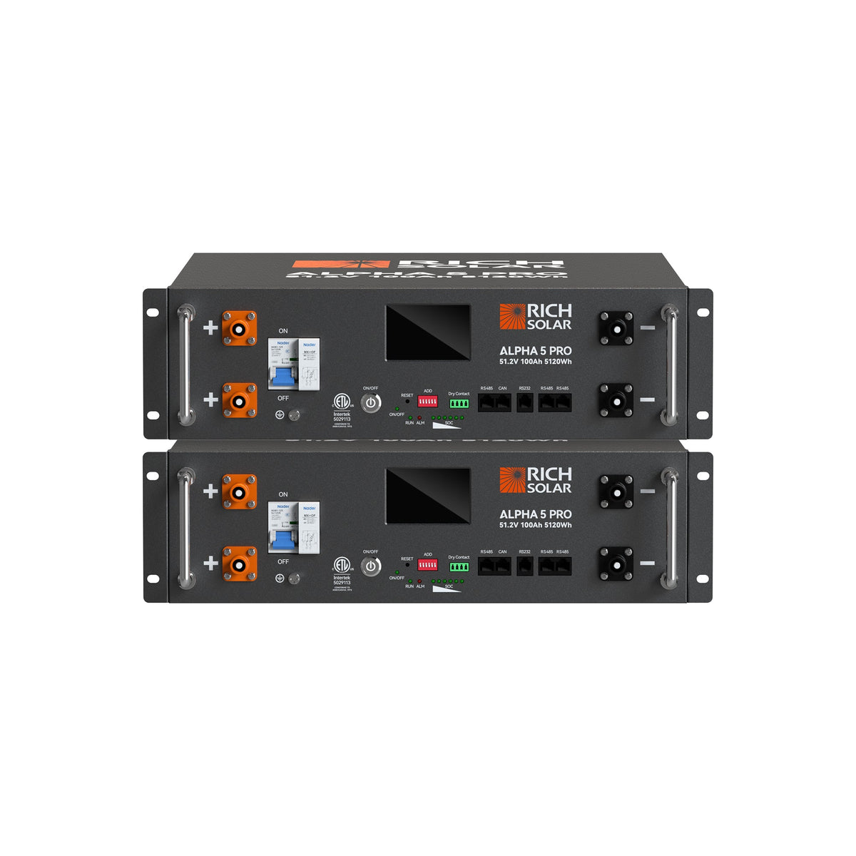 RICH SOLAR ALPHA 5 PRO 51.2V 100Ah Server Rack Battery - view 10