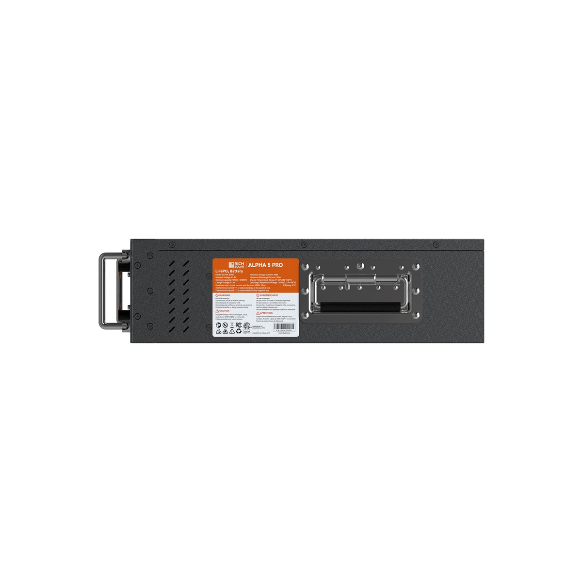 RICH SOLAR ALPHA 5 PRO 51.2V 100Ah Server Rack Battery - view 4