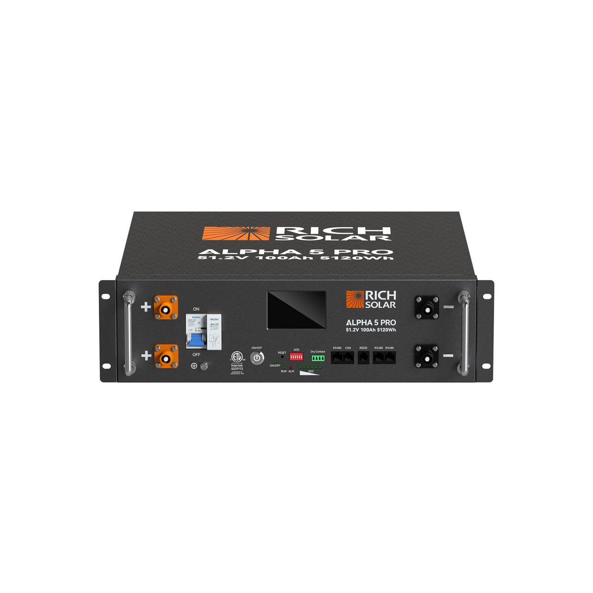 RICH SOLAR ALPHA 5 PRO 51.2V 100Ah Server Rack Battery - view 5