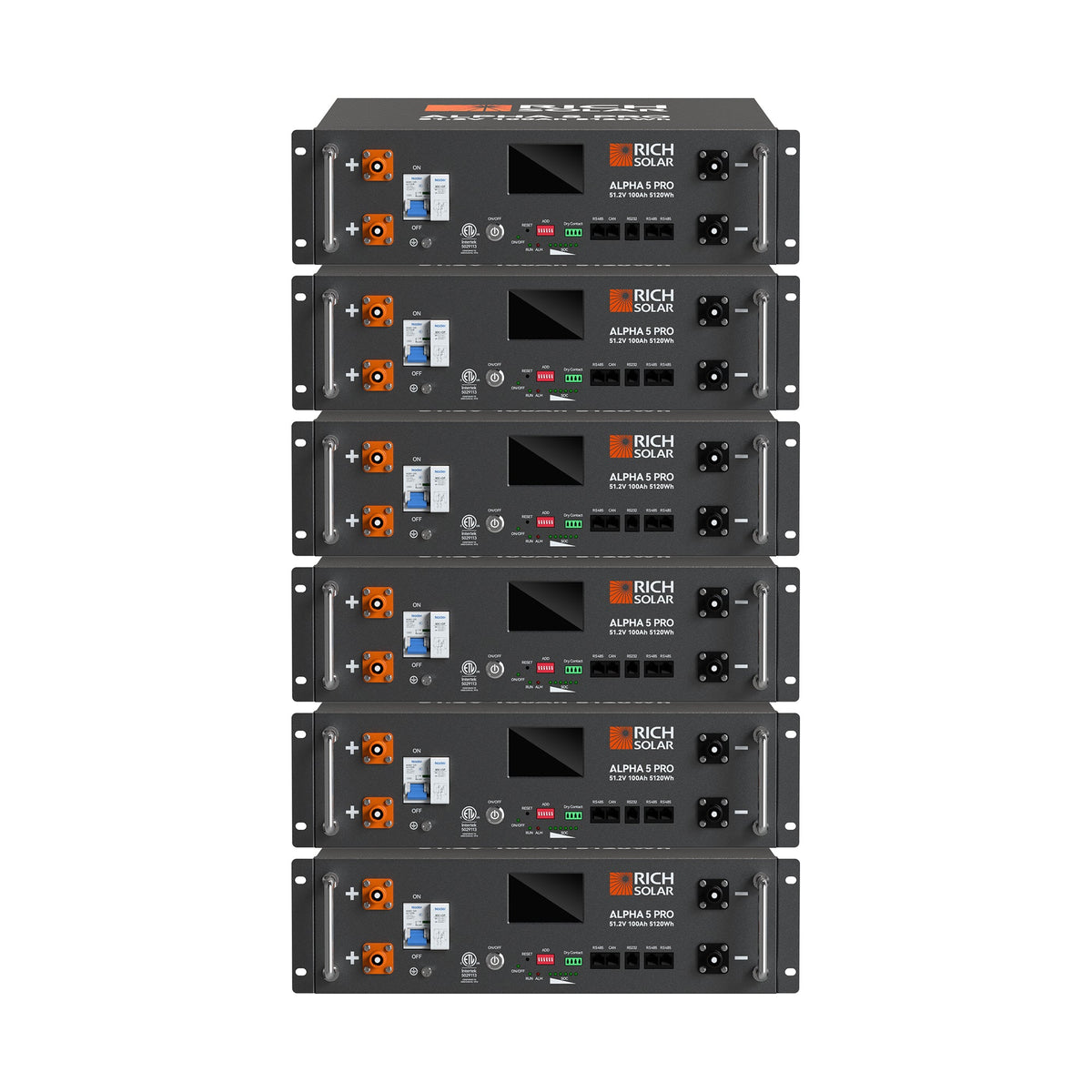 RICH SOLAR ALPHA 5 PRO 51.2V 100Ah Server Rack Battery - view 14