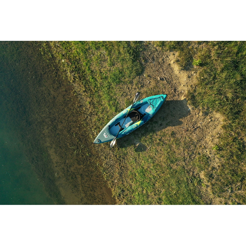 Aqua Marina STEAM 10'3" Inflatable Whitewater Kayak | 1-Person, Drop-Stitch Floor, Class III Ready