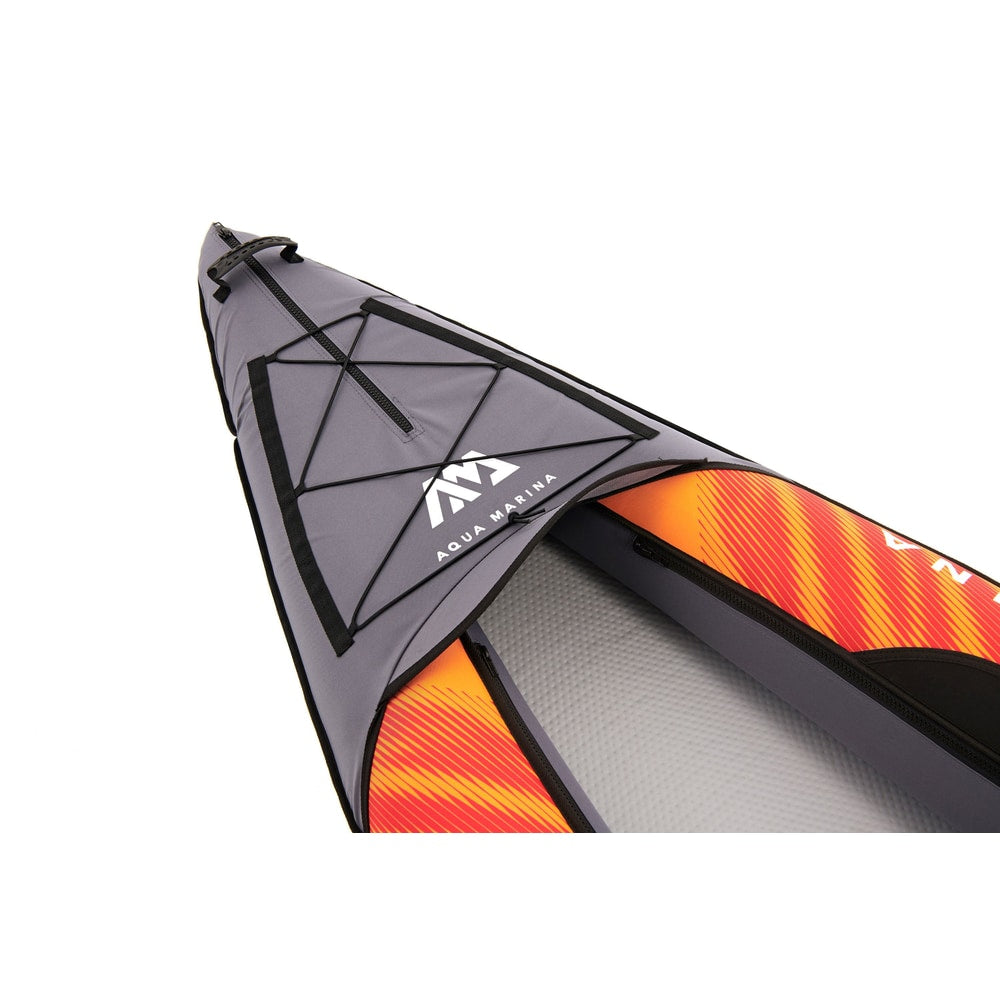 Aqua Marina MEMBA 10'10" Inflatable Touring Kayak | Solo, Drop-Stitch Floor, 242 lbs Payload