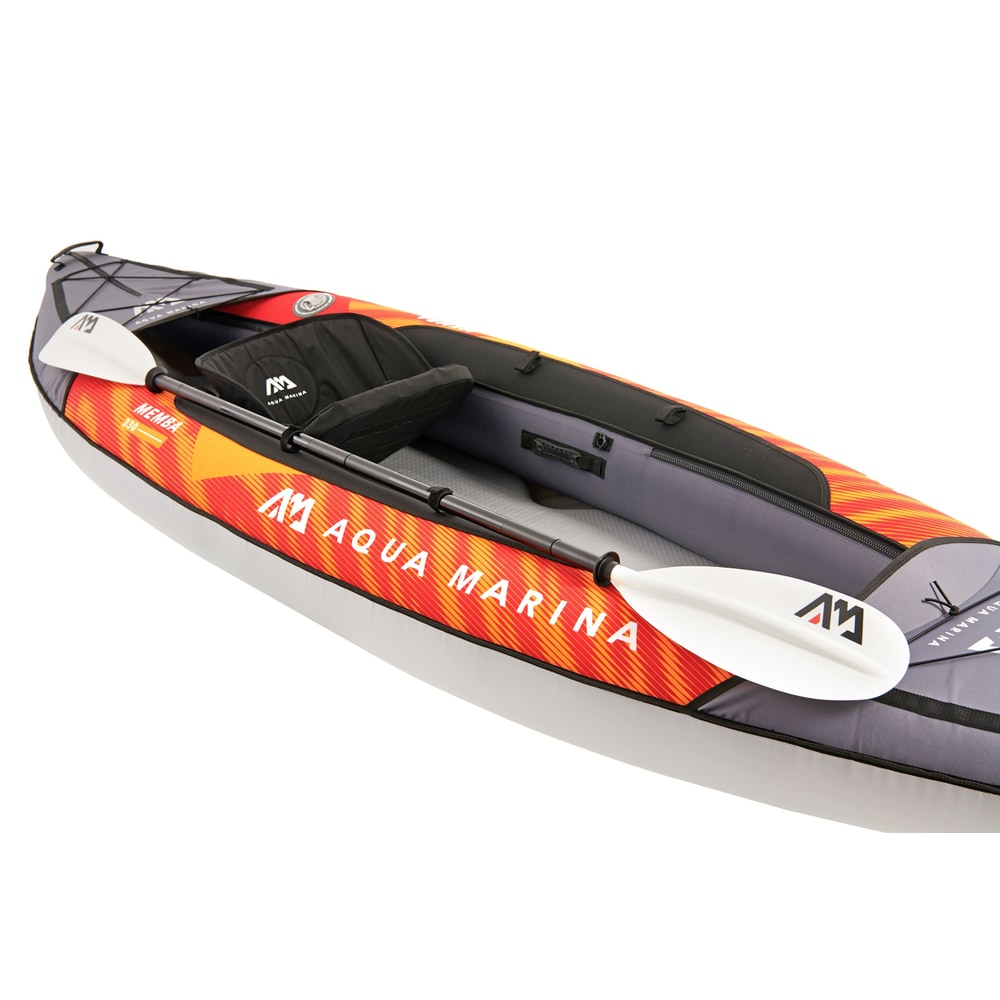Aqua Marina MEMBA 10'10" Inflatable Touring Kayak | Solo, Drop-Stitch Floor, 242 lbs Payload