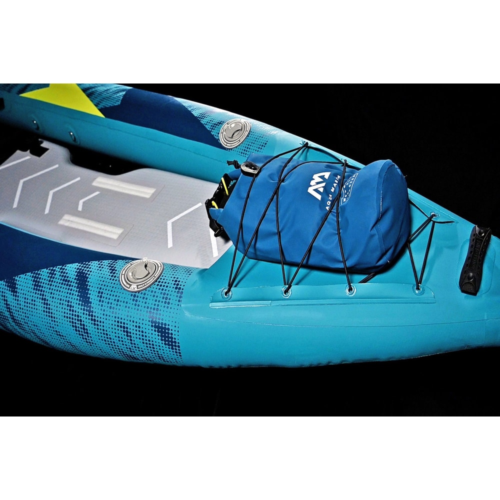 Aqua Marina STEAM 10'3" Inflatable Whitewater Kayak | 1-Person, Drop-Stitch Floor, Class III Ready