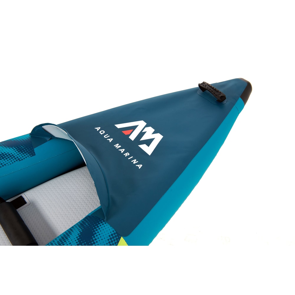 Aqua Marina STEAM 10'3" Inflatable Whitewater Kayak | 1-Person, Drop-Stitch Floor, Class III Ready