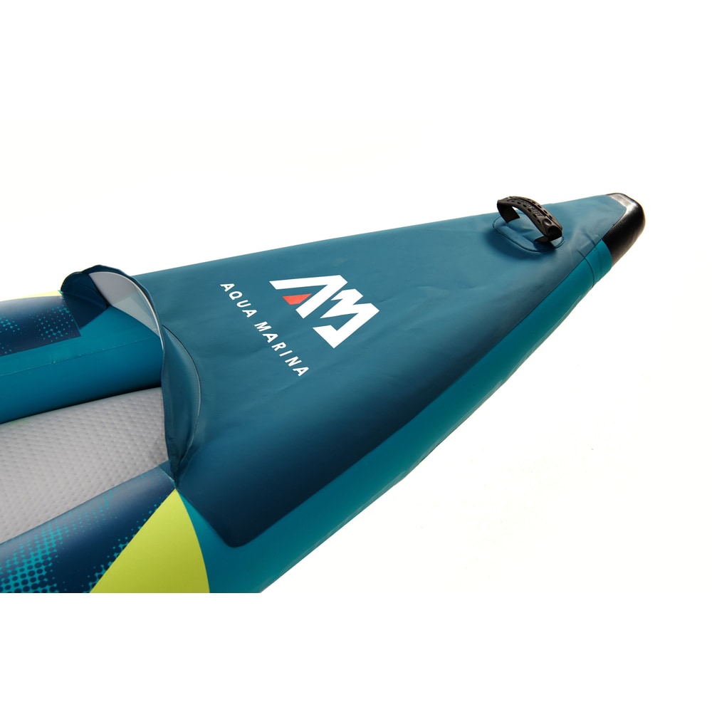 Aqua Marina STEAM 10'3" Inflatable Whitewater Kayak | 1-Person, Drop-Stitch Floor, Class III Ready