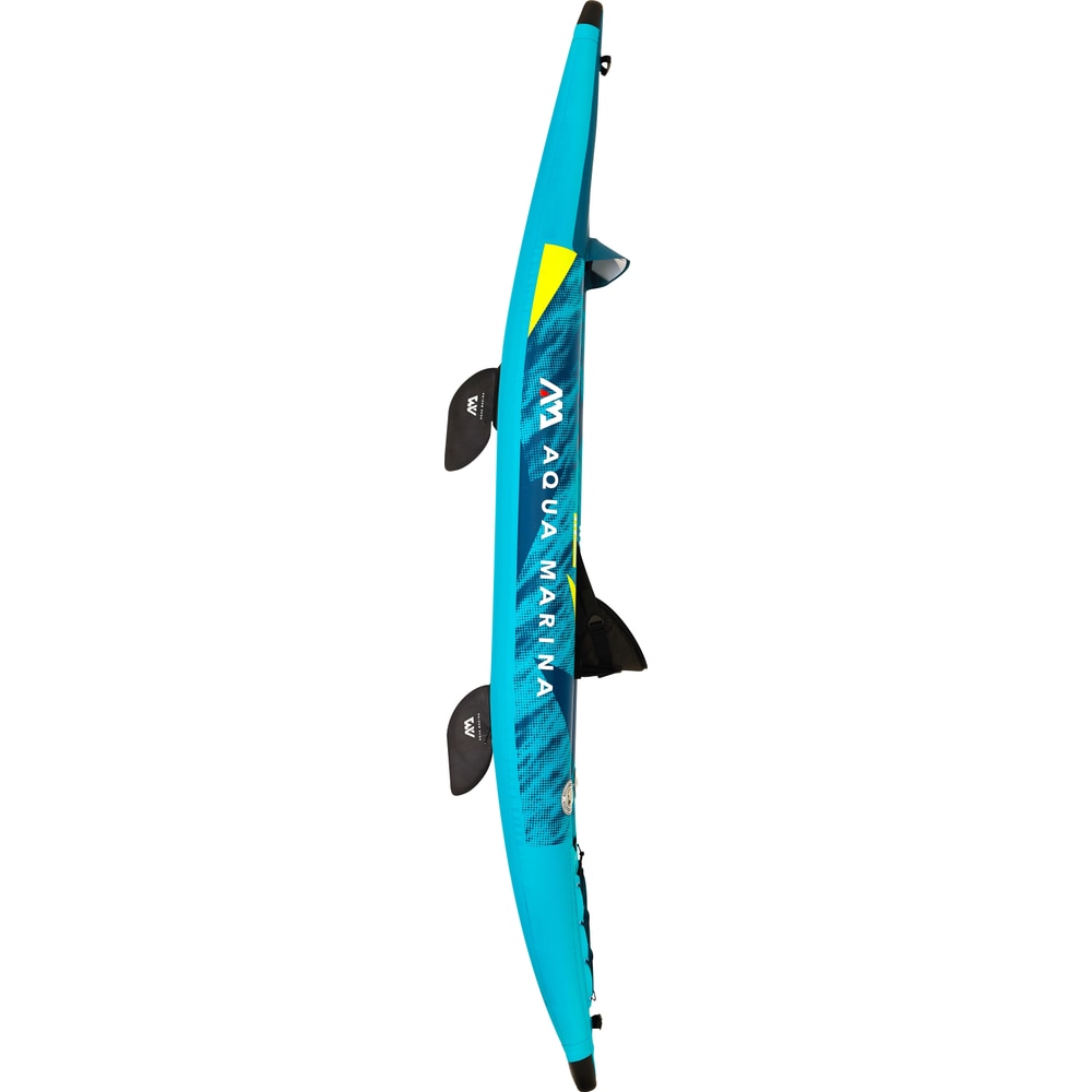 Aqua Marina STEAM 10'3" Inflatable Whitewater Kayak | 1-Person, Drop-Stitch Floor, Class III Ready