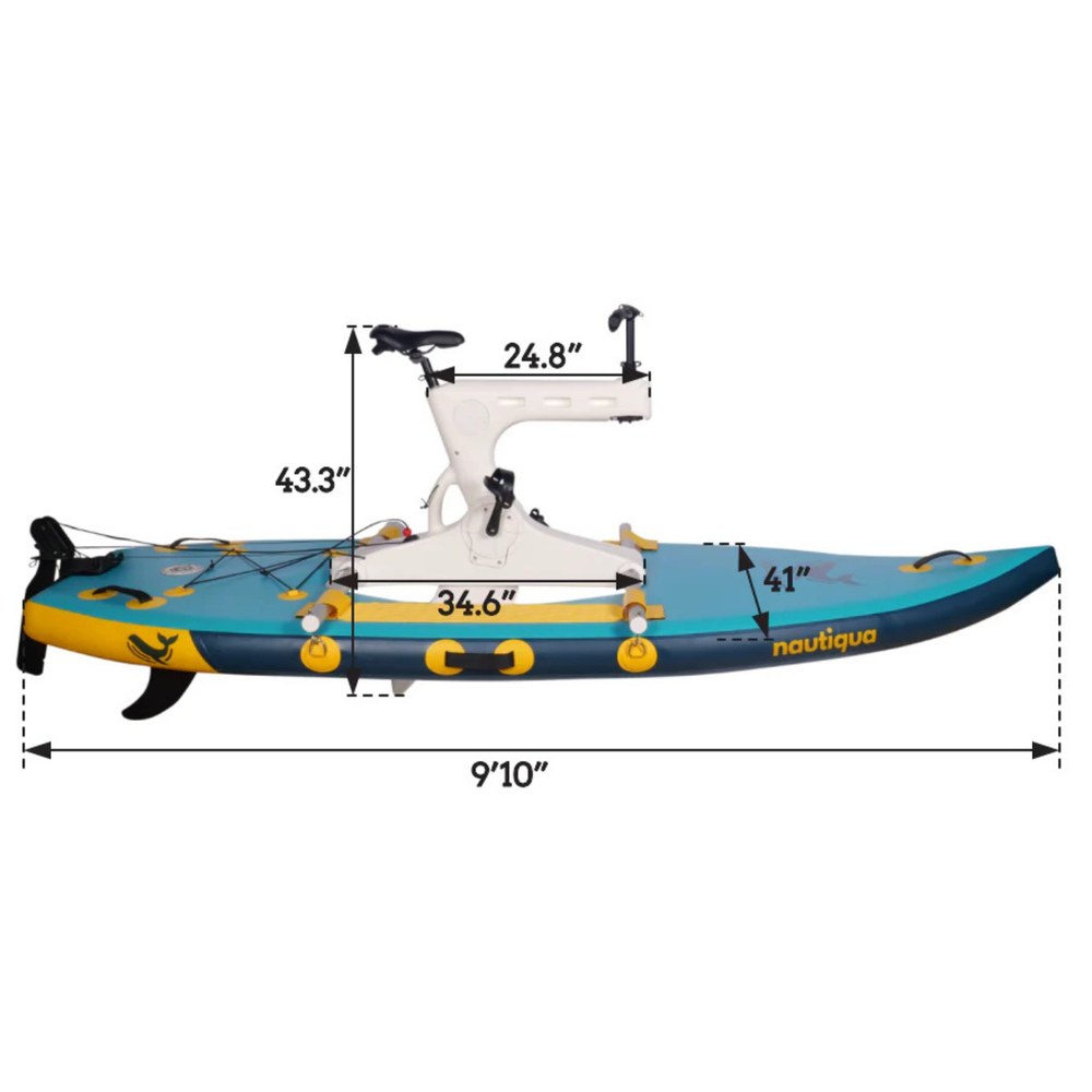 Nautiqua | BELIZE | Premium Paddleboard Water Bike