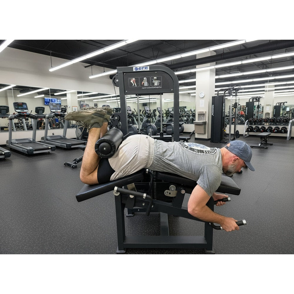Selectorized Leg Extension & Prone Leg Curl Combo w/250lb weight stack (New)