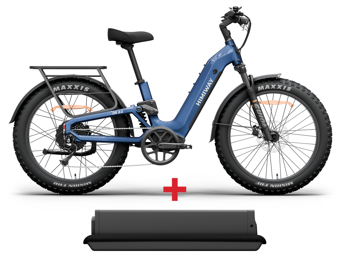 Himiway D5 2.0 Full-Suspension Fat Tire Electric Bike - view 18
