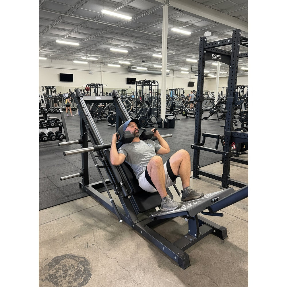Plate Loaded 45° Leg Press & Hack Squat Machine (New)