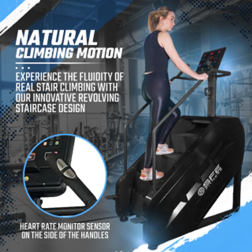 SFE Stepmill Pro (Stairmaster) w/ Revolving Steps and Performance Monitor (New)