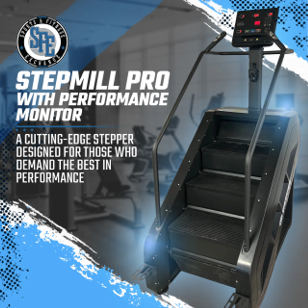 SFE Stepmill Pro (Stairmaster) w/ Revolving Steps and Performance Monitor (New)