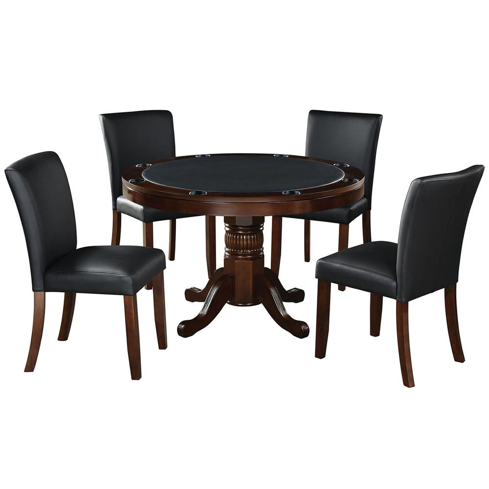 RAM Game Room 48" 2 IN 1 GAME TABLE x 4 DINING/GAME CHAIRS