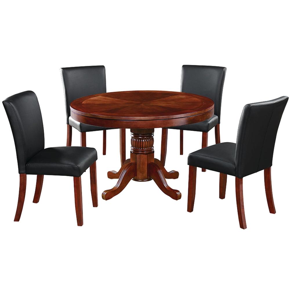 RAM Game Room 48" 2 IN 1 GAME TABLE x 4 DINING/GAME CHAIRS
