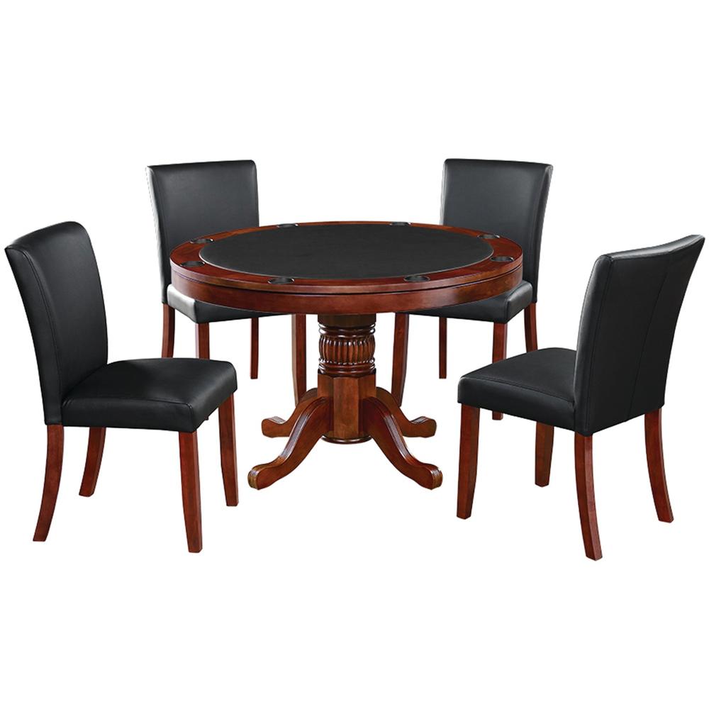 RAM Game Room 48" 2 IN 1 GAME TABLE x 4 DINING/GAME CHAIRS