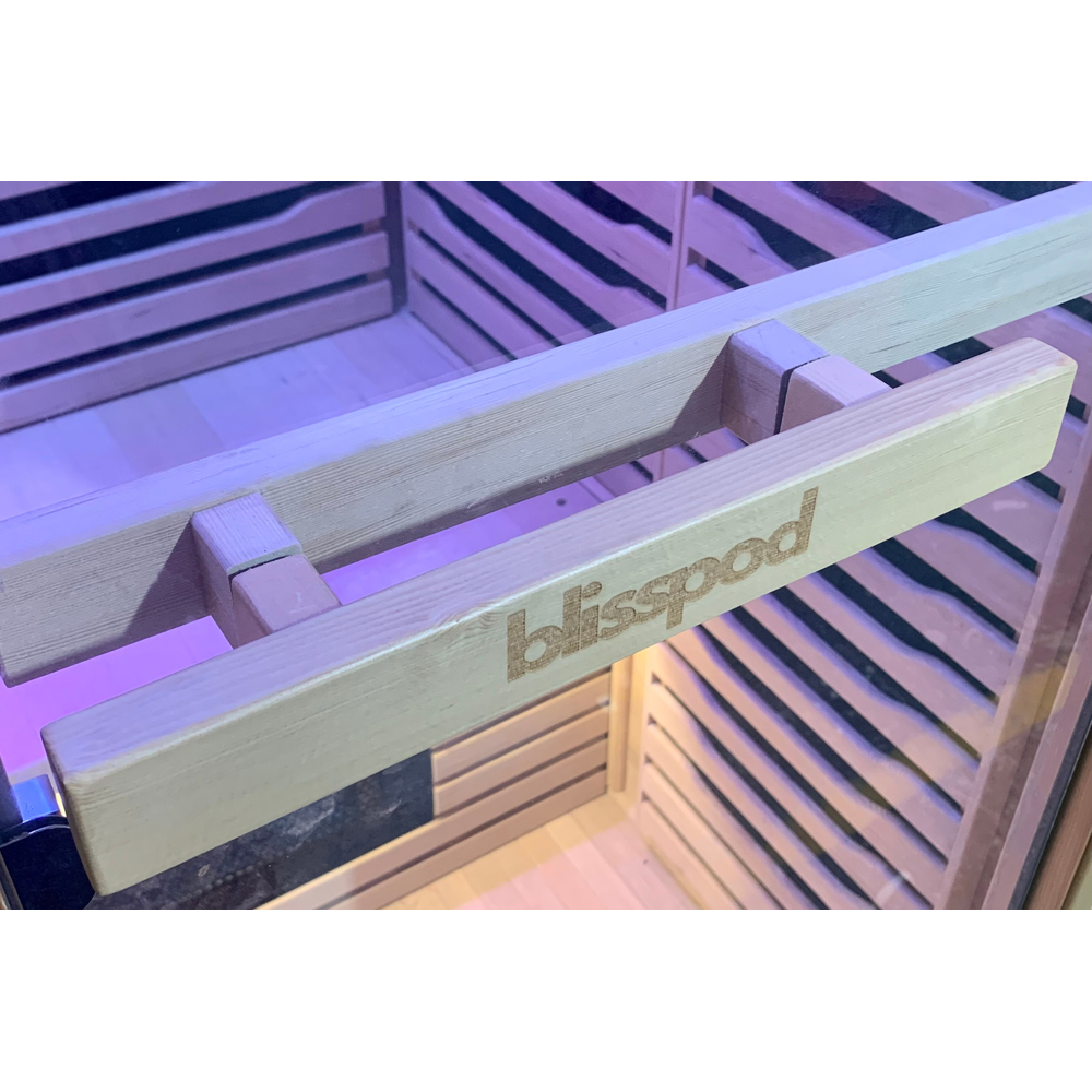Blisspod | Helsinki | Full Spectrum Ultimate Indoor Sauna | Red Light Therapy | 2 Person