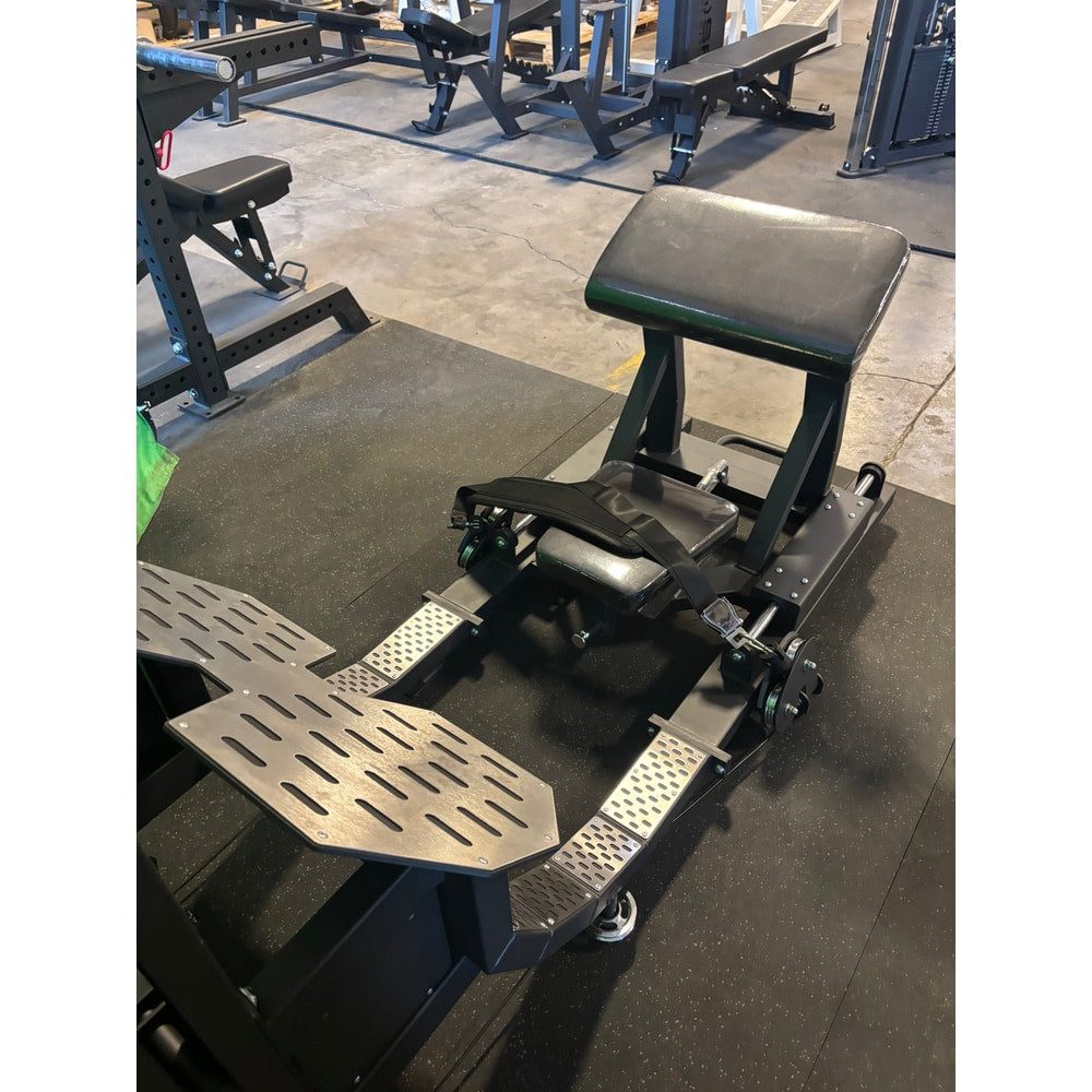 Selectorized Hip Thrust Glute Machine w/ 250lb Weight Stack (New)